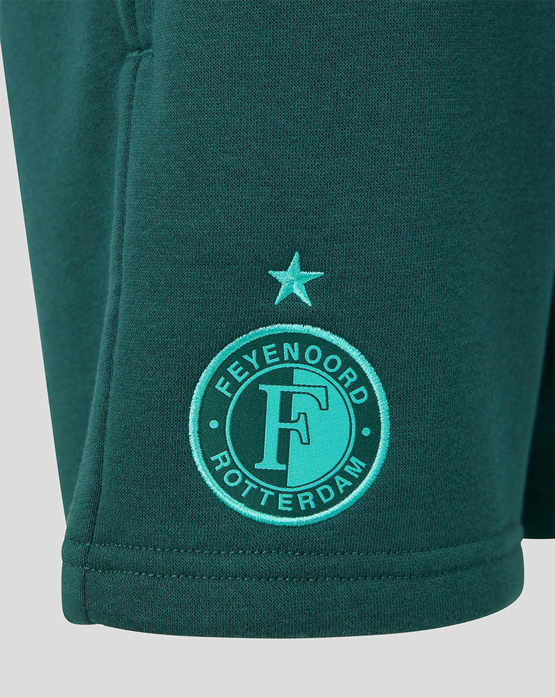 Feyenoord Travel 2026-2027 Short - Junior - Grün