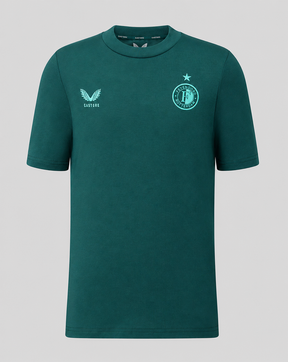 Feyenoord Travel 2026-2027 T-Shirt - Junior - Grün