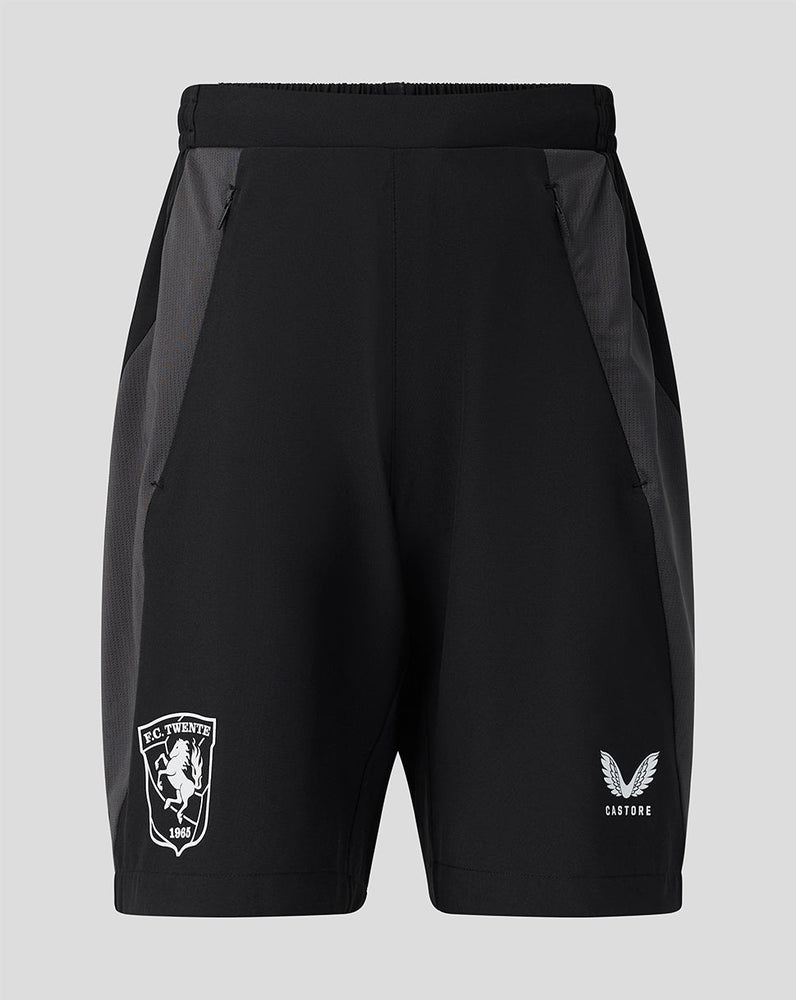 FC Twente Training 26/27 Coaches Long Line Short mit Taschen - Junior - Gunmetal