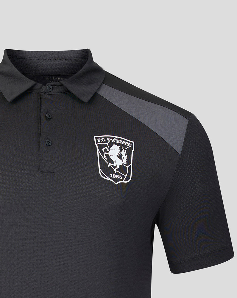FC Twente Training 26/27 Coaches Polo - Herren - Schwarz