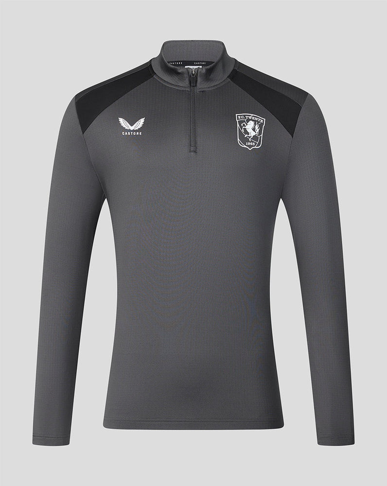 FC Twente Training 26/27 Coaches Midlayer Top - Herren - Gunmetal
