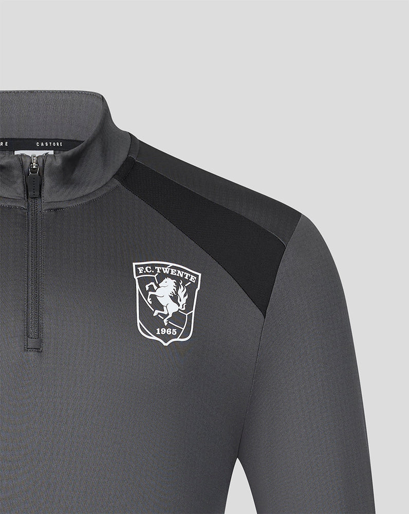 FC Twente Training 26/27 Coaches Midlayer Top - Herren - Gunmetal