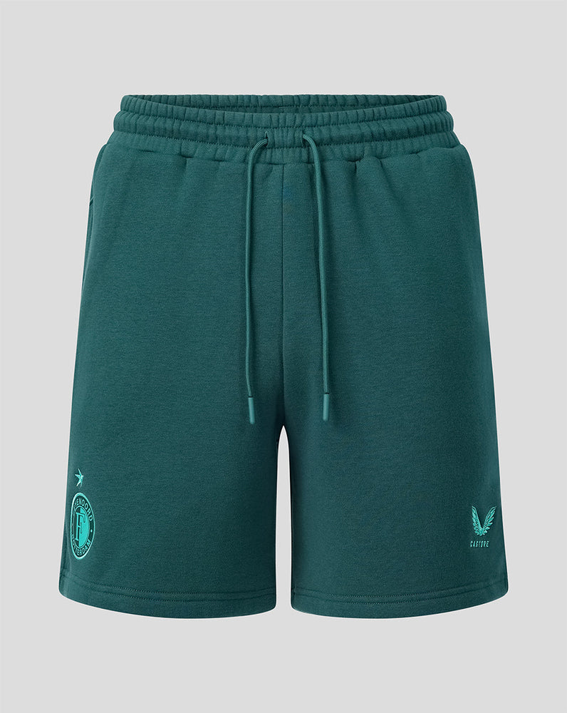Feyenoord Travel 2026-2027 Short - Herren - Grün