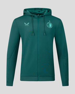 Feyenoord Travel 2026-2027 Hoodie - Herren - Grün