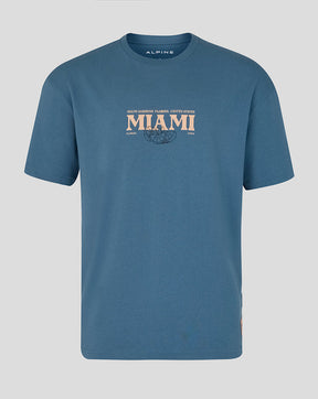BWT Alpine Formula One Team Miami T-Shirt mit Aufdruck - Unisex