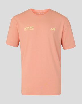 BWT Alpine Formula One Team Miami T-Shirt mit Aufdruck - Unisex