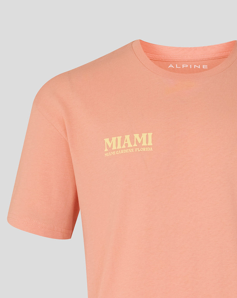 BWT Alpine Formula One Team Miami T-Shirt mit Aufdruck - Unisex
