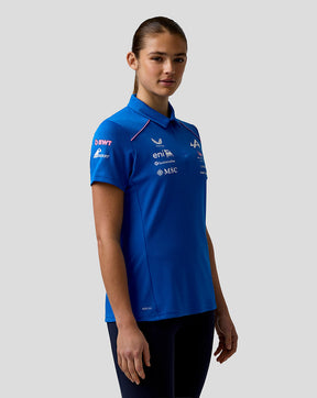 Offizielles Damen BWT Alpine Formula One Team Polo
