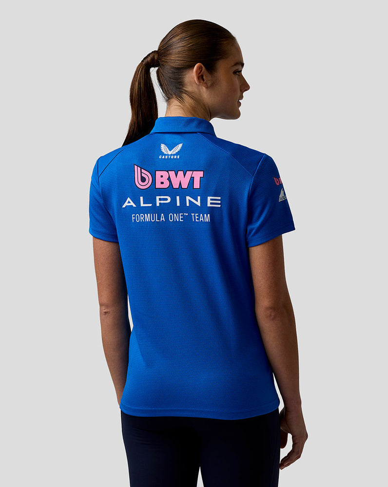 Offizielles Damen BWT Alpine Formula One Team Polo