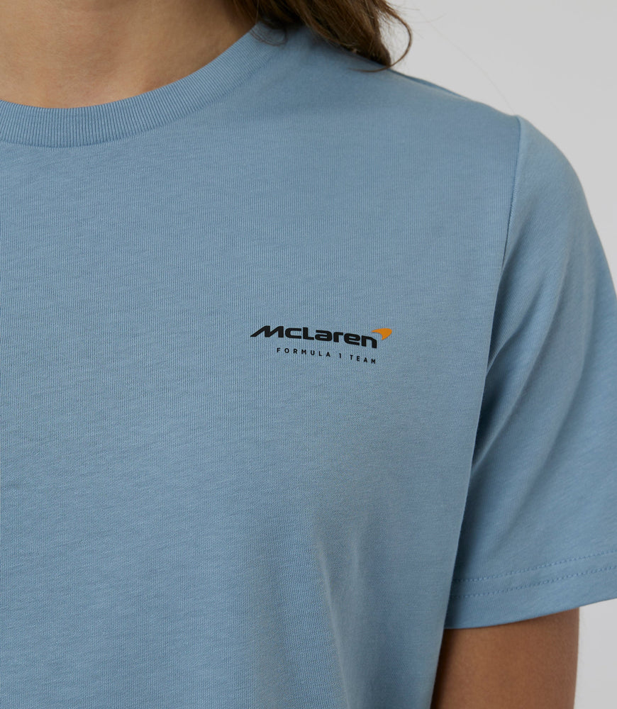Stofblauw Vrouwen McLaren Monaco T-Shirt