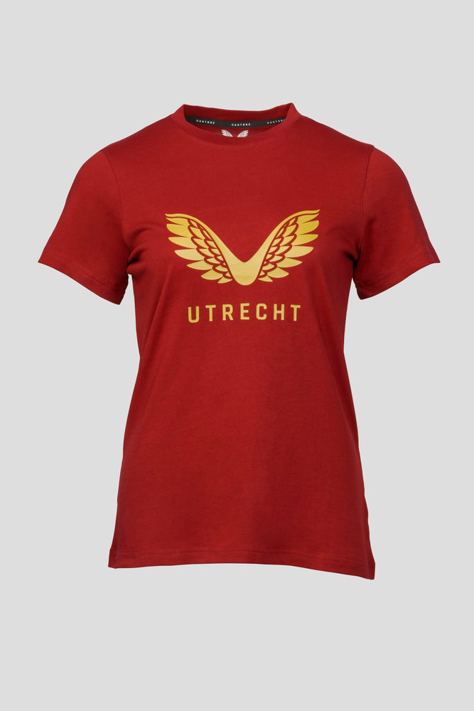 FC Utrecht Damen Spieler Travel Logo T-shirt