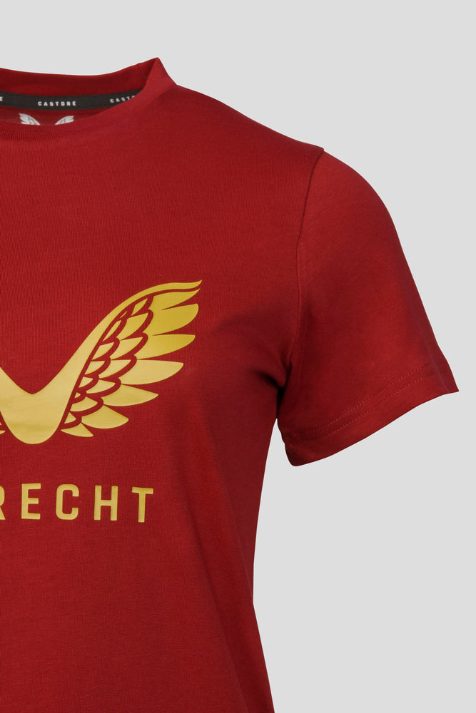FC Utrecht Damen Spieler Travel Logo T-shirt