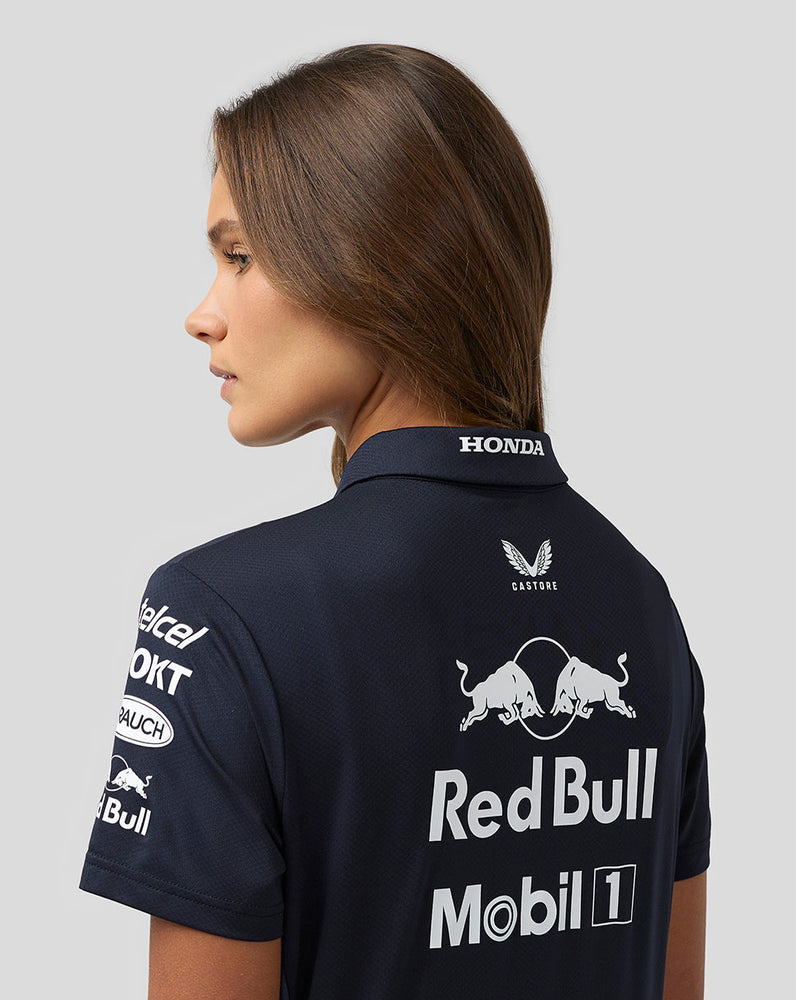 Oracle Red Bull Racing Women's Official Teamline America Race Team Polo - Night Sky