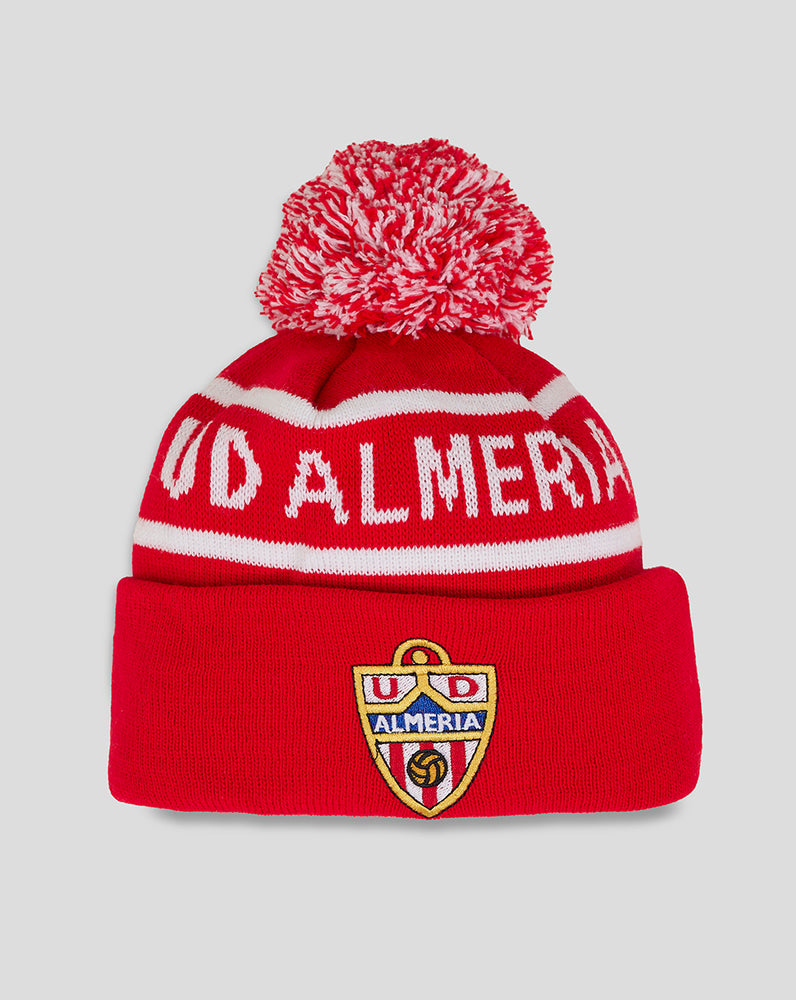 ALMERIA BOBBLE-MÜTZE FÜR JUNIOR - ROT
