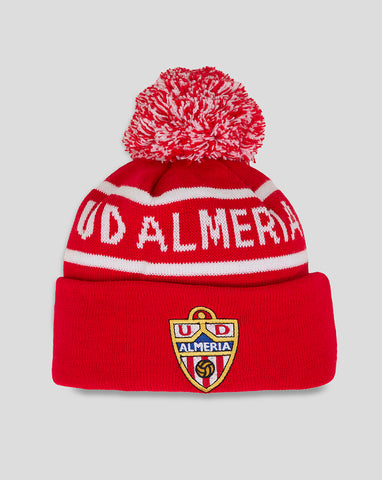 ALMERIA BOBBLE-MÜTZE FÜR JUNIOR - ROT