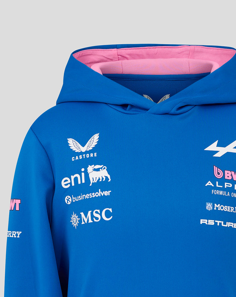 Offizieller Junior BWT Alpine Formula One Team Kapuzenpulli