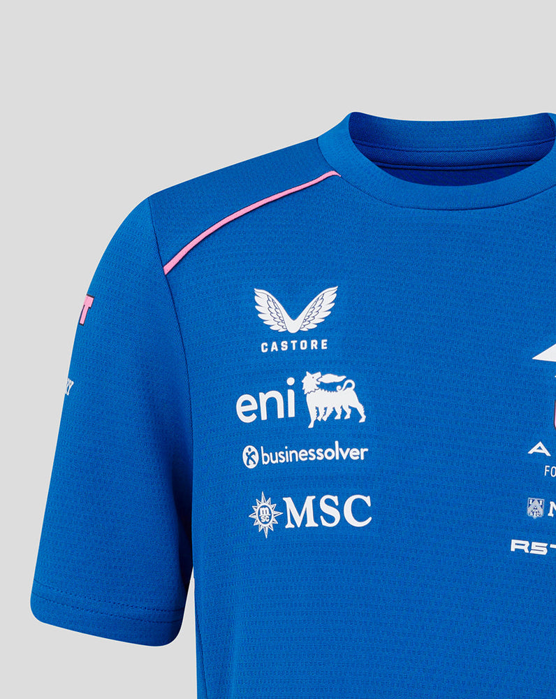 Offizielles Junior BWT Alpine Formula One Team Set Up T-Shirt