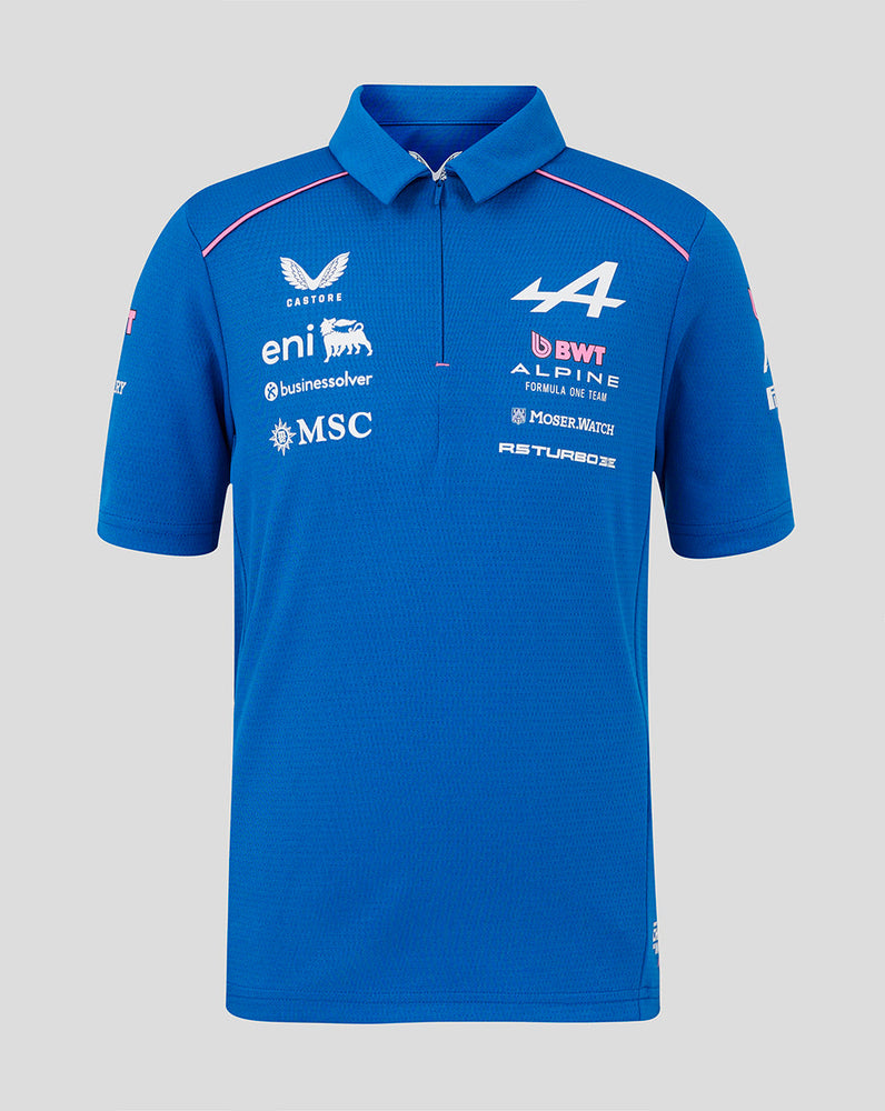 Offizielles Junior BWT Alpine Formula One Team Polo