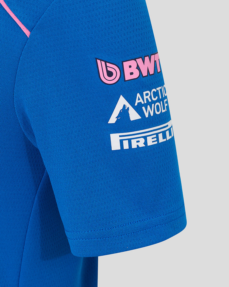 Offizielles Junior BWT Alpine Formula One Team Polo