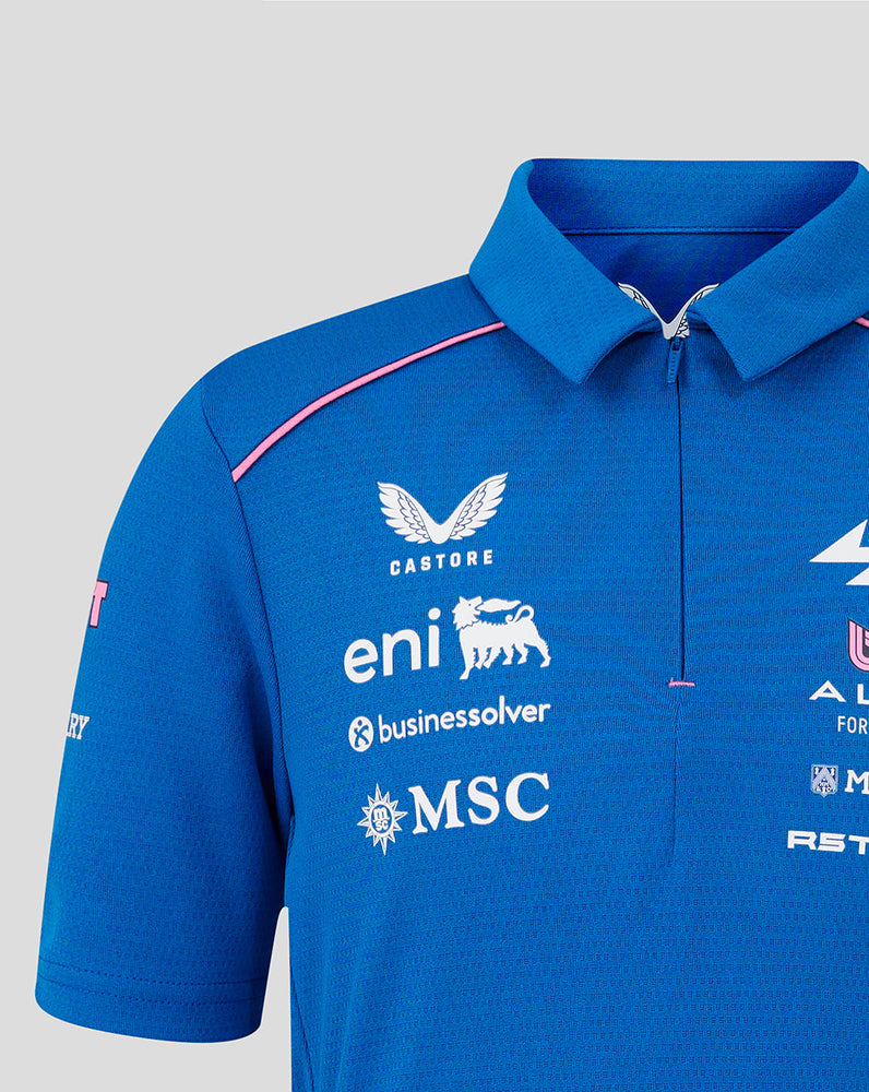 Offizielles Junior BWT Alpine Formula One Team Polo