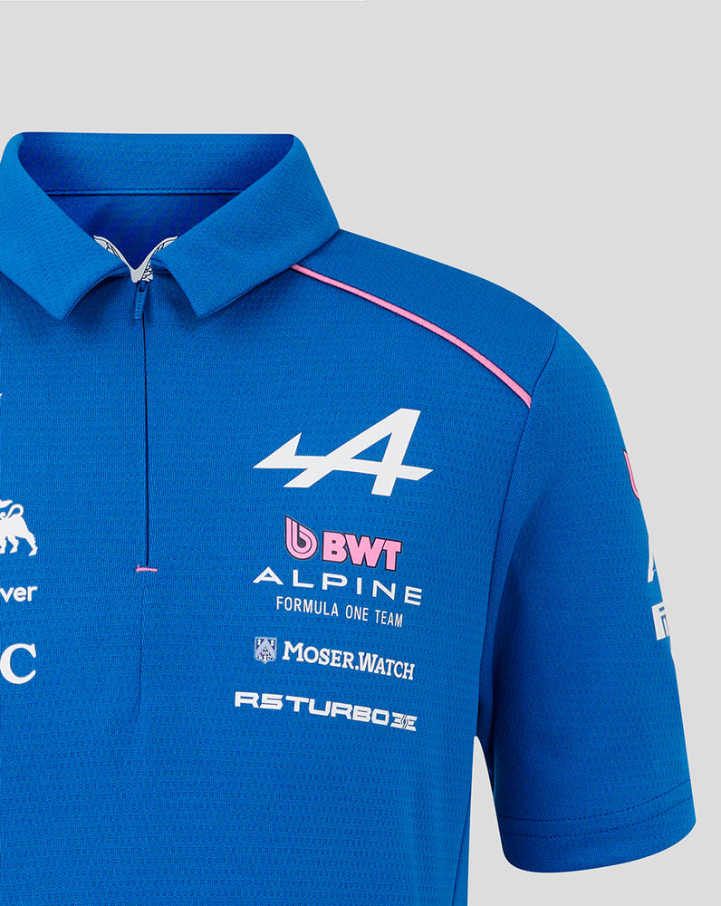 Offizielles Junior BWT Alpine Formula One Team Polo