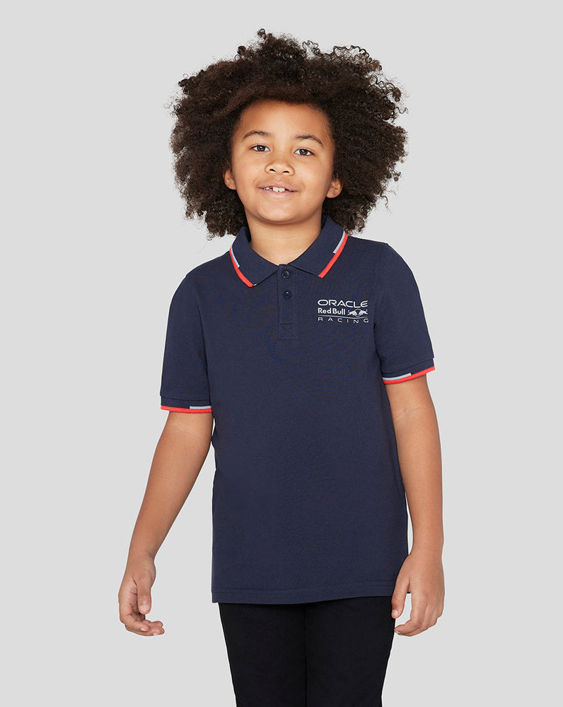 Junior Oracle Red Bull Racing Core Polo - Night Sky