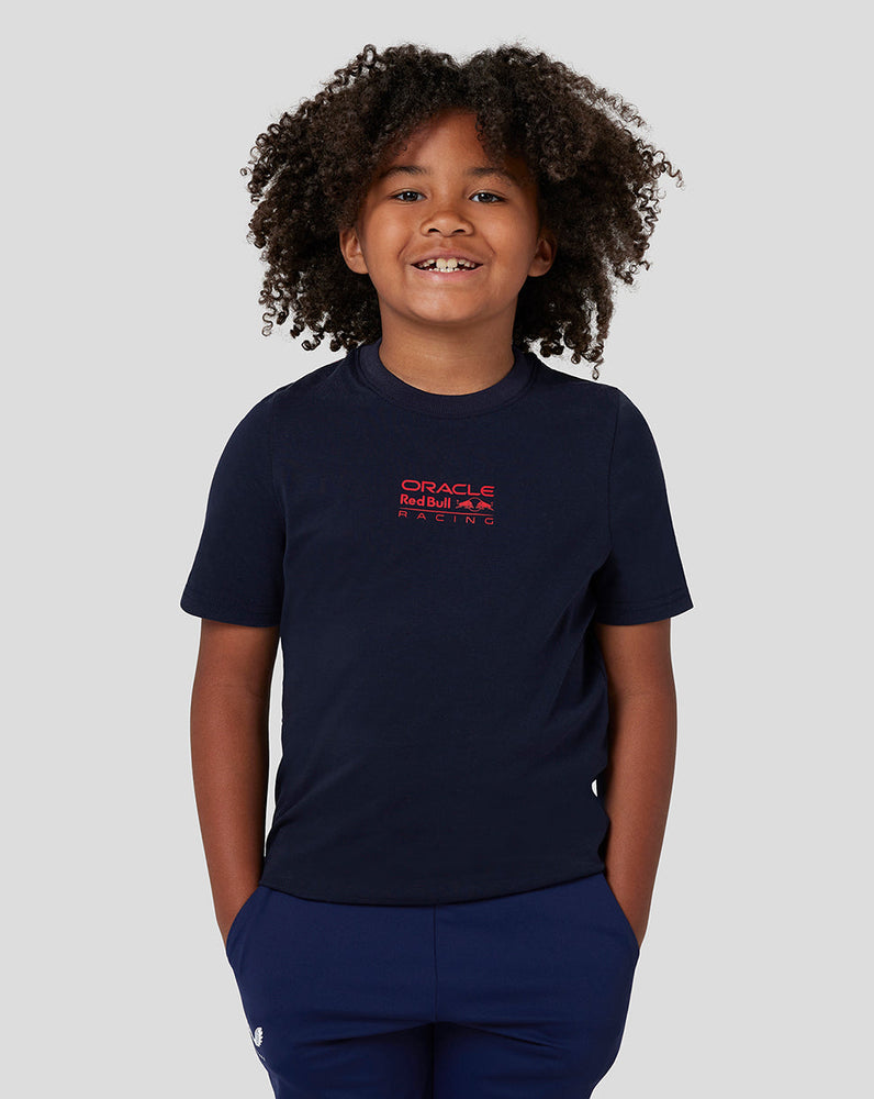 Junior Oracle Red Bull Racing Grafisches T-Shirt - Night Sky