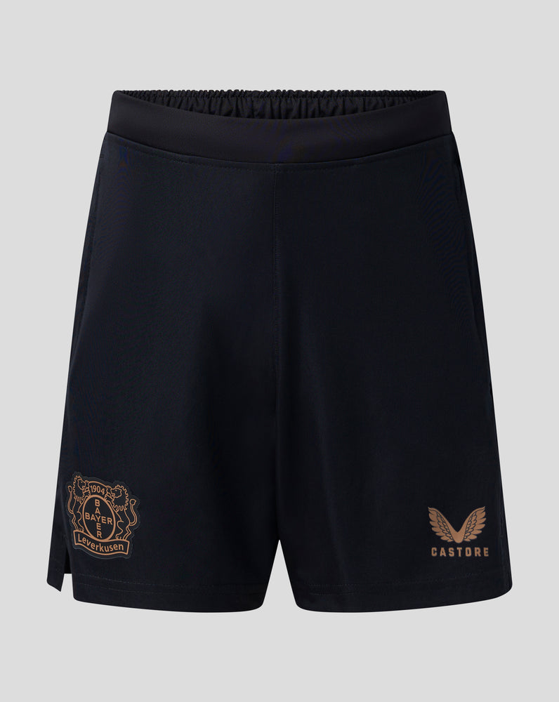 BAYER 04 LEVERKUSEN JUNIOR TRAININGS SHORTS – CAVIAR