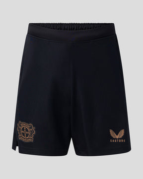 BAYER 04 LEVERKUSEN JUNIOR TRAININGS SHORTS – CAVIAR