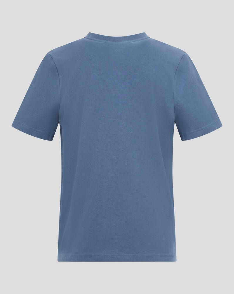 SEVILLA JUNIOR PRO SPIELER LOCK UP LOGO TEE - BLAU