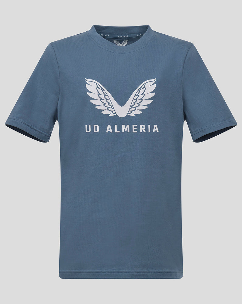 ALMERIA JUNIOR PRO PLAYERS LOGO-T-SHIRT – BLAU