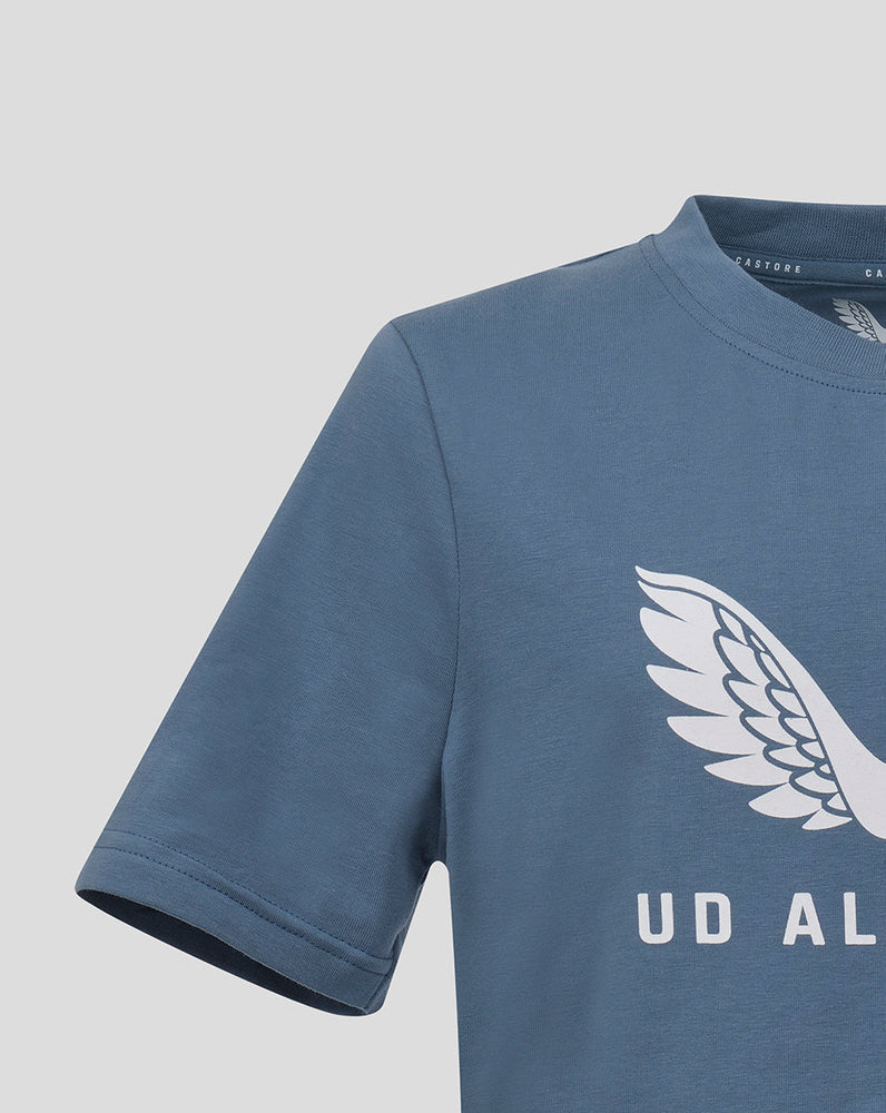 ALMERIA JUNIOR PRO PLAYERS LOGO-T-SHIRT – BLAU