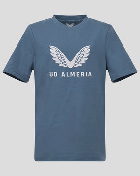 ALMERIA JUNIOR PRO PLAYERS LOGO-T-SHIRT – BLAU