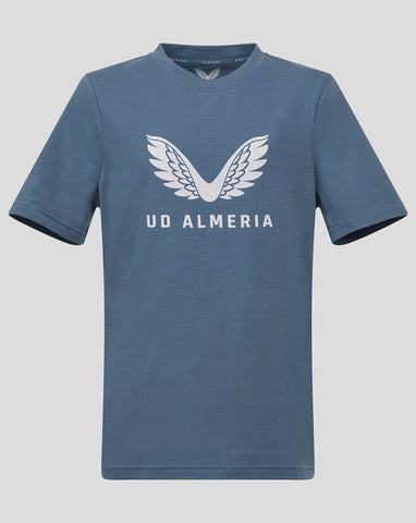 ALMERIA JUNIOR PRO PLAYERS LOGO-T-SHIRT – BLAU