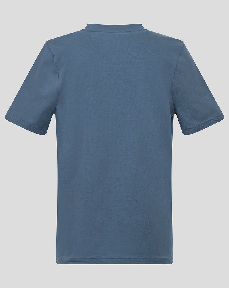 ALMERIA JUNIOR PRO PLAYERS LOGO-T-SHIRT – BLAU