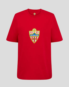 ALMERIA JUNIOR T-SHIRT MIT WAPPEN - ROT