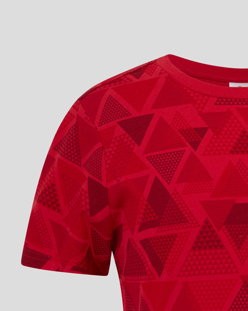 ALMERIA JUNIOR KURZES PJ SET - ROT