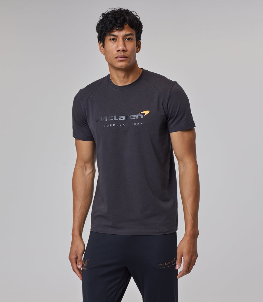 Herren McLaren Active Dualbrand Fanwear T-shirt - Dunkelgrau