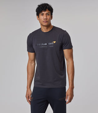 Herren McLaren Active Dualbrand Fanwear T-shirt - Dunkelgrau