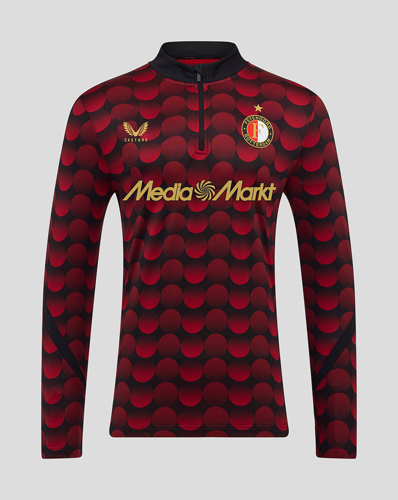 FEYENOORD HEIM MATCHDAY 2025-2026 MIDLAYER TOP - HERREN