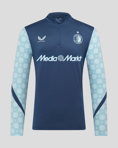FEYENOORD AUSWÄRTS PRE-MATCH 2025-2026 MIDLAYER TOP - HERREN