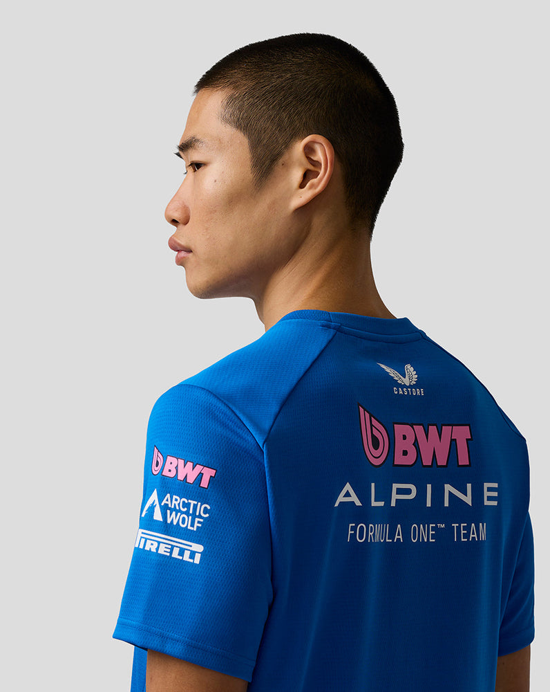 Offizielles Herren BWT Alpine Formula One Team Set Up T-Shirt