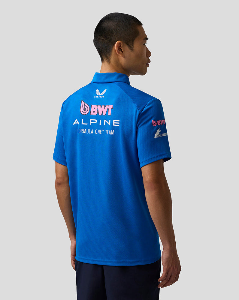 Offizielles Herren BWT Alpine Formula One Team Polo
