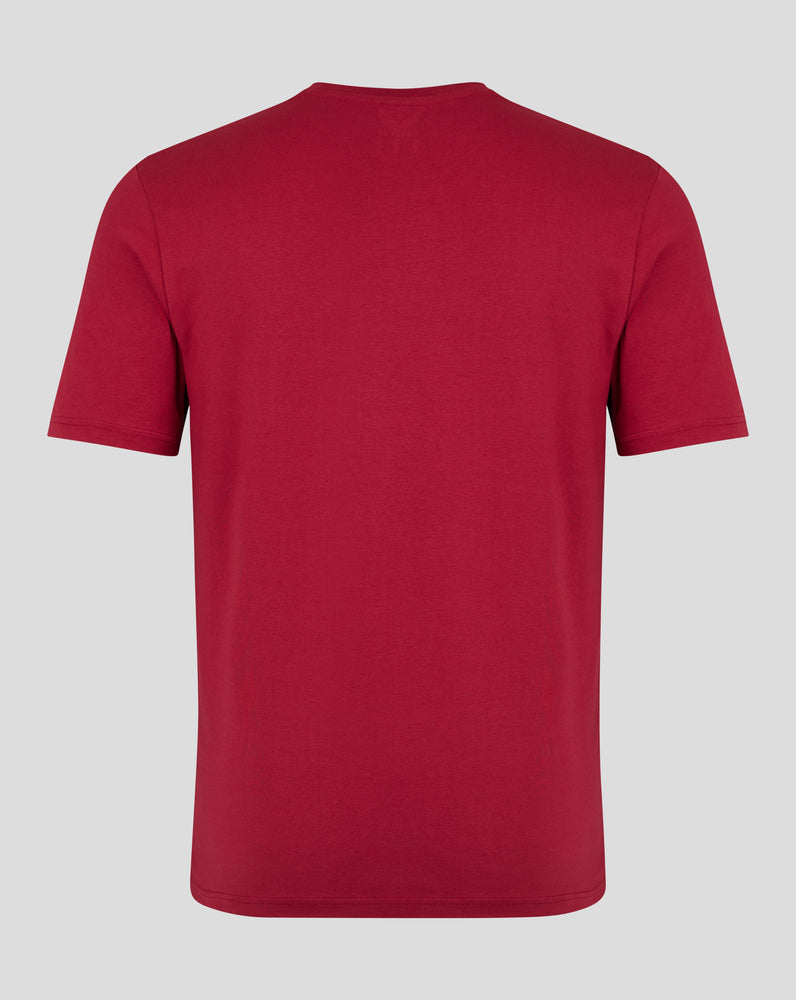 Rotes Bayer Leverkusen Herren 22/23 Reise-T-Shirt