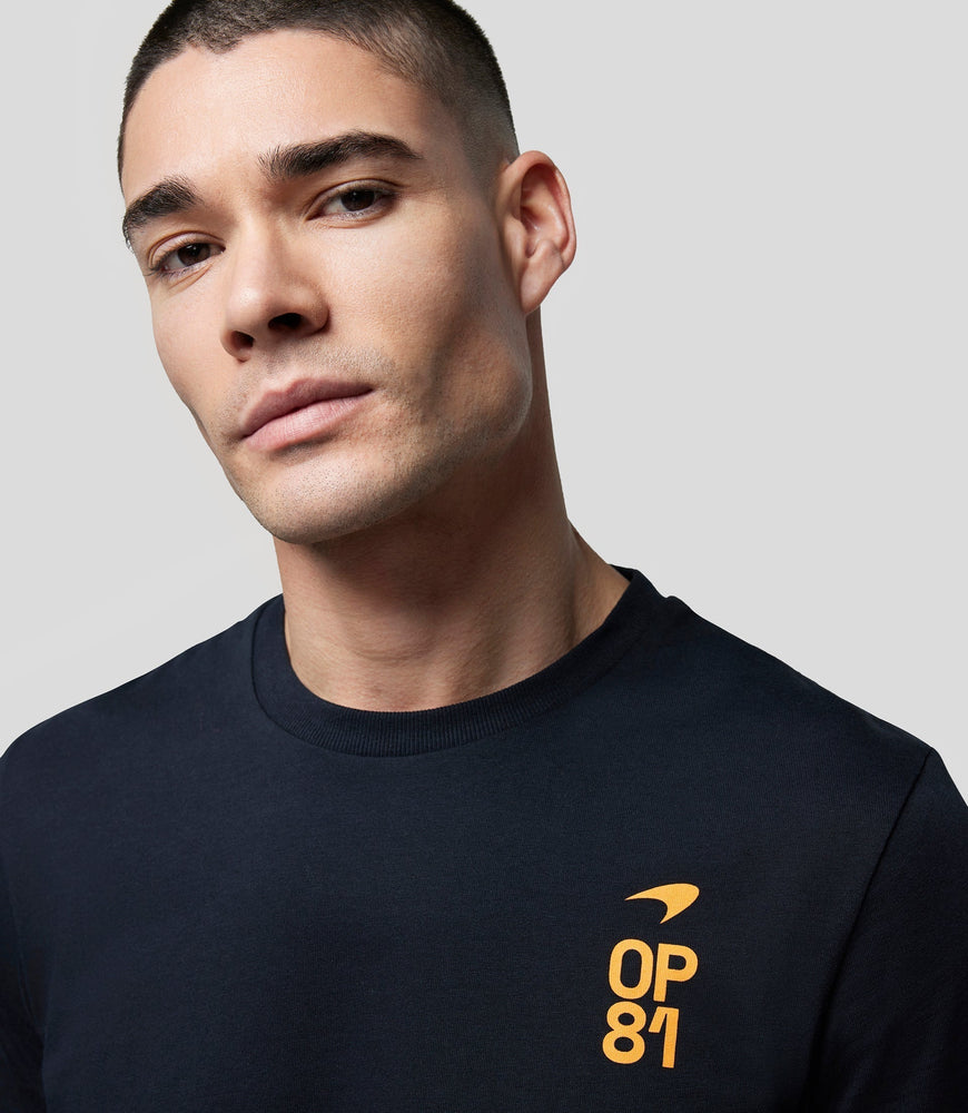 Unisex McLaren Core Oscar Piastri T-Shirt - ANTHRAZIT