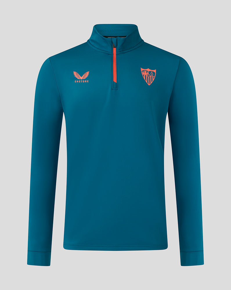 SEVILLA SPEIELERS TOP MIT VIERTEL-REISSVERSCHLUSS - INK BLUE
