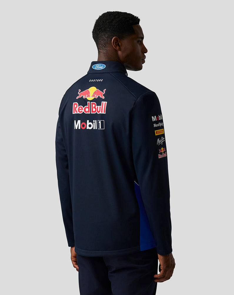 Oracle Red Bull Racing Unisex Teamline Soft Shell Jacke - Night Sky / Surf The Web
