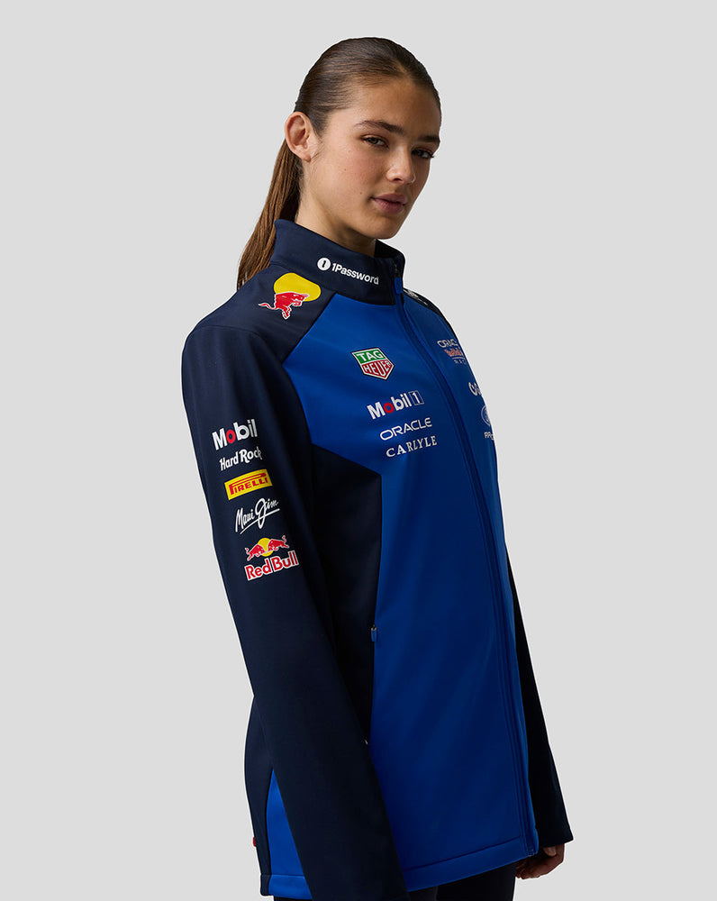Oracle Red Bull Racing Unisex Teamline Soft Shell Jacke - Night Sky / Surf The Web