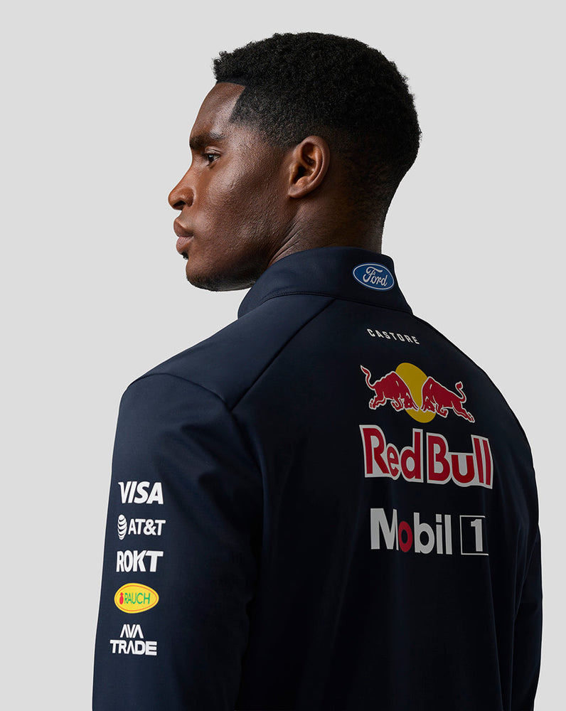Oracle Red Bull Racing Unisex Teamline Soft Shell Jacke - Night Sky / Surf The Web