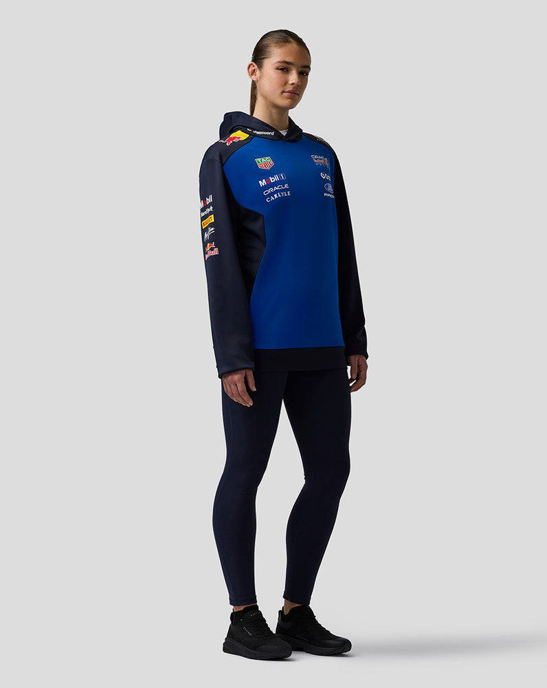 Oracle Red Bull Racing Unisex Teamline Hoodie - Night Sky / Surf The Web